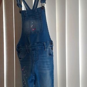 Justice overalls and shirt